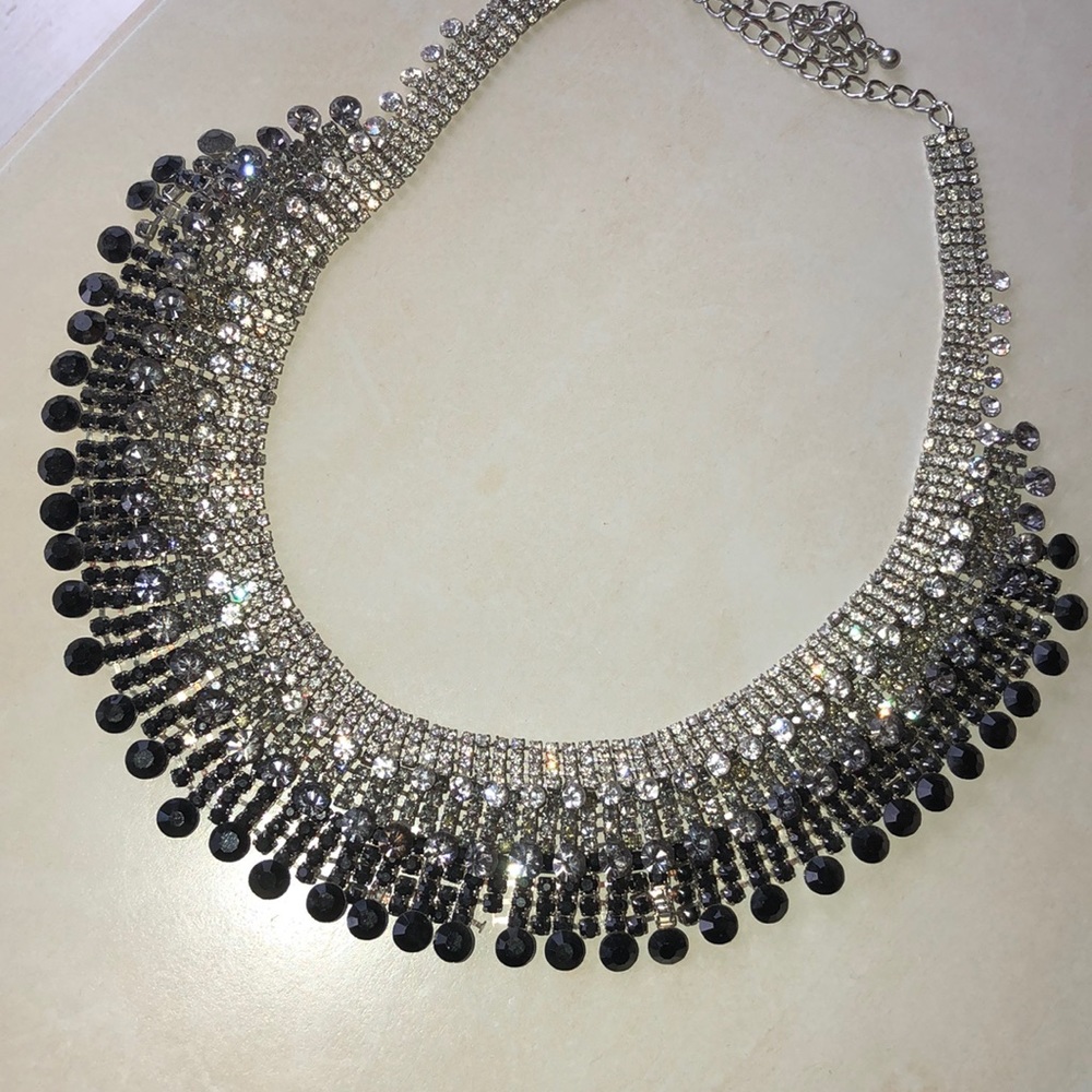 Rhinestone Statement Necklace